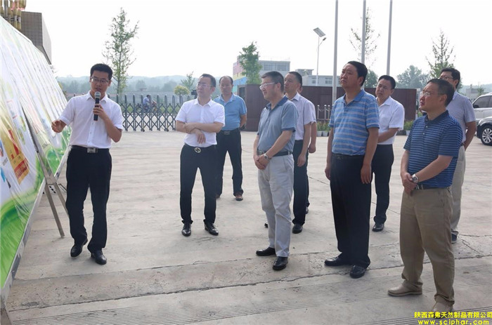 Provincial and municipal leaders visited Shaanxi Sciphar Company