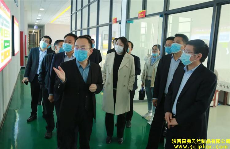 中國(guó)農(nóng)業(yè)發(fā)展銀行陜西省分行行長(zhǎng)鄒菊方一行蒞臨森弗公司調(diào)研